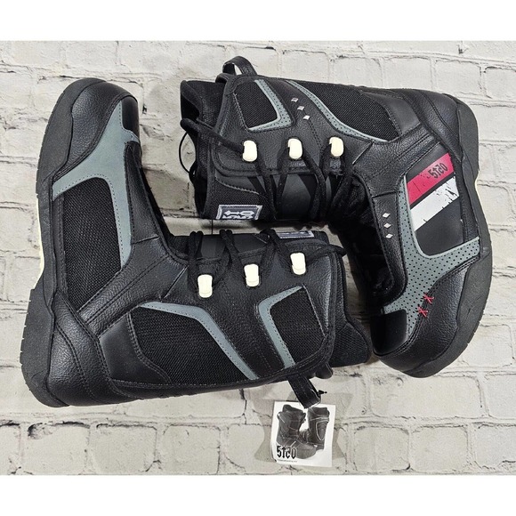 5150 Snowboard Boots Squadron Black Fifty One Fifty Snowboarding MENS SIZE 8 main image 9